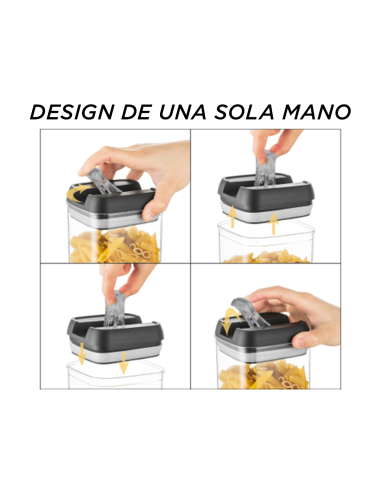 Kit 7 Contenedores Herméticos para Alimentos,...