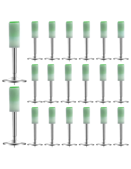 50 clavos manuales 7mm, remaches para hormigón y hierro.