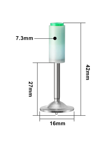 50 clavos manuales 7mm, remaches para hormigón...