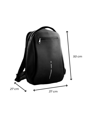 Mochila de viaje con carga USB, equipaje de...