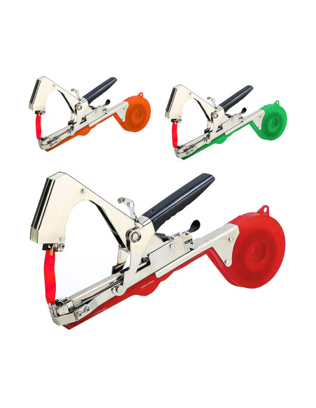 Pinza atadora manual para plantas, engrapadora de jardinería y viñedos.