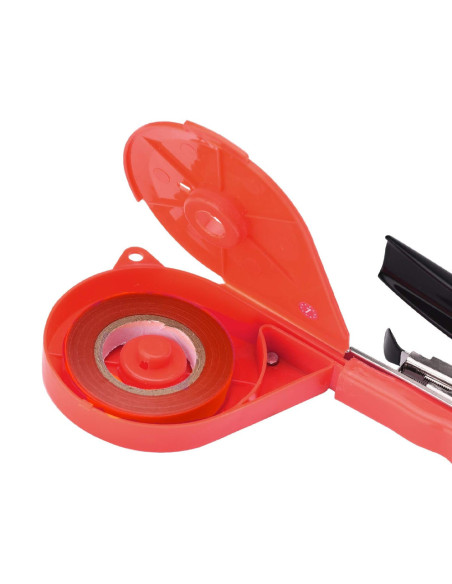 Pinza atadora manual para plantas, engrapadora de jardinería y viñedos.