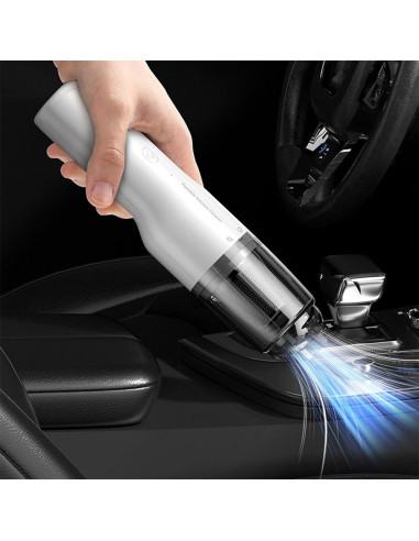 Mini aspiradora sopladora portátil recargable...