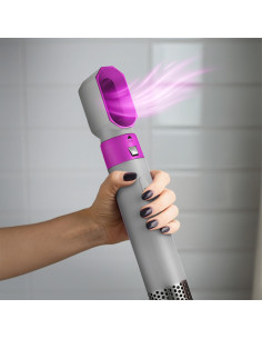 Secador de pelo 5 en 1 con estuche 1000W, 5 accesorios,... 2