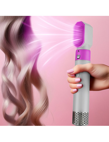 Secador de pelo 5 en 1 con estuche 1000W, 5...