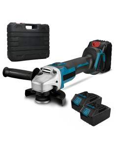 Amoladora angular sin cable con batería doble 48V, disco...