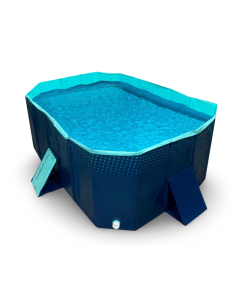 Piscina rígida plegable no inflable de PVC 330l para...