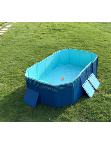 Piscina rígida plegable no inflable de PVC 330l...