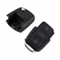 Carcasa para llave de coche con control remoto compatible con VOLKSWAGEN GOLF (4 botones)