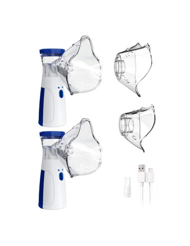 Kit 2u Nebulizadores Ultrasónicos Recargables +...