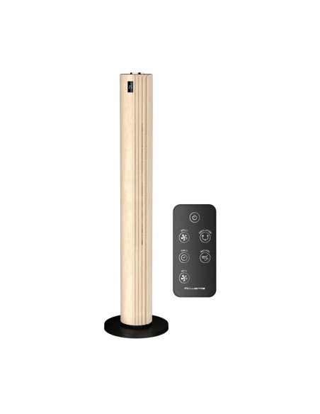 ROWENTA Ventilador Pedestal Ultra Slim, Climatizador con Mando.