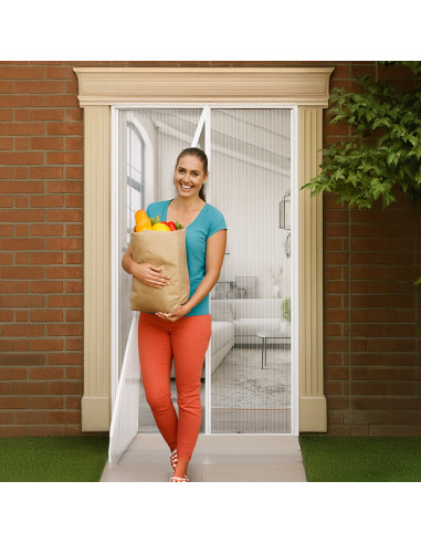 Mosquitera Magnética 140x245 para Puerta,...