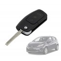Carcasa para llave de coche con control remoto compatible con FORD
