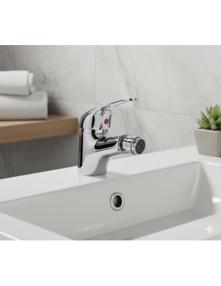 Grifo mezclador profesional universal bidet con esfera cromado