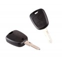 Carcasa para llave de coche con control remoto compatible con CITROEN - PEUGEOT (2 botones)