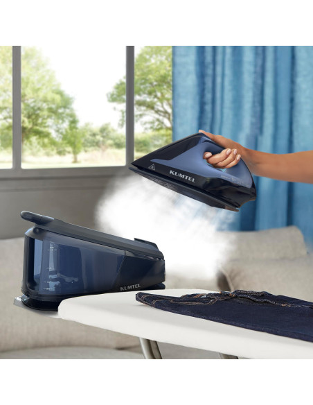 Plancha de Vapor con Caldera 2400W, Capacidad de 1.5lt y Suela de Cerámica.