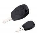 Carcasa para llave de coche con control remoto compatible con RENAULT (3 botones) Carcasa para llave de coche con control remoto compatible con RENAULT (3 botones)