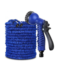 Manguera Extensible de 15m con Boquilla de 7 Chorros...