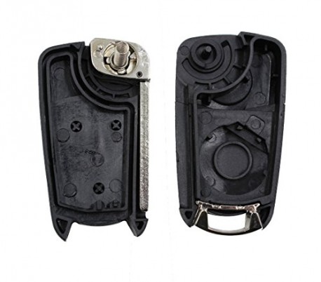 Carcasa para llave de coche con control remoto compatible con OPEL (2 botones) 