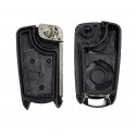Carcasa para llave de coche con control remoto compatible con OPEL (2 botones) 