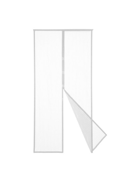 2pz Mosquitera Cierre Magnético Imán 140x245 para Casa Camping Ventanas