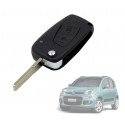 Carcasa para llave de coche con control remoto compatible con FIAT (2 botones)