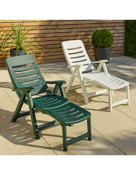 Tumbona QUINTILLA Extensión Respaldo Reclinable Exterior.