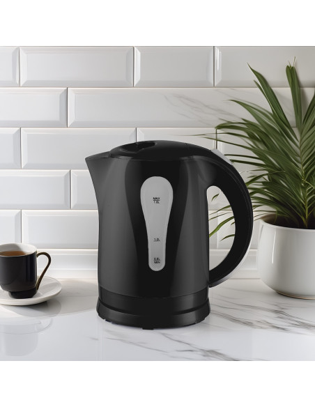 Hervidor Eléctrico Cordless 1,8L 2200W Base Giratoria y Apagado Automático