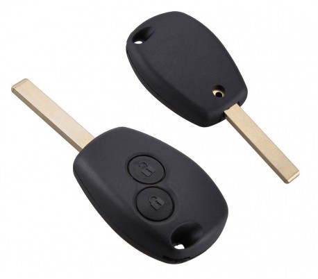 Carcasa para llave de coche con control remoto compatible con TOYOTA COROLLA (2 botones)
