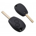 Carcasa para llave de coche con control remoto compatible con TOYOTA COROLLA (2 botones)