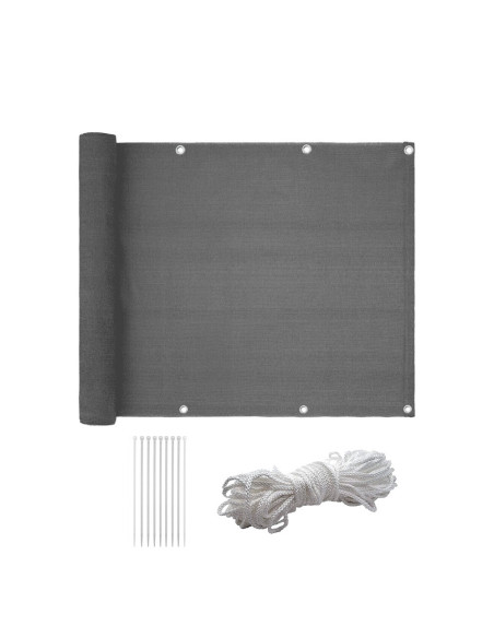 Toldo para Balcón Barandilla Cortavientos/Ocultación 500x85cm
