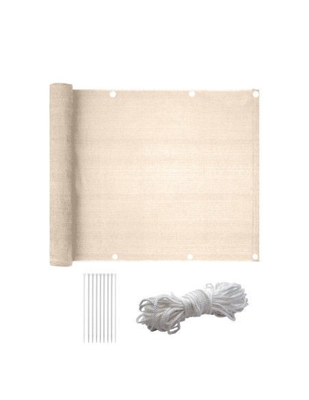 Toldo para Balcón Barandilla Cortavientos/Ocultación 500x85cm