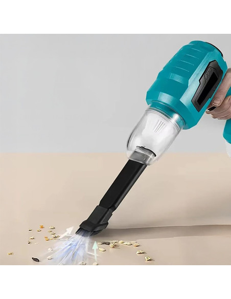 Aspiradora Coche Inalámbrica/Soplador Batería 36V con Accesorios.