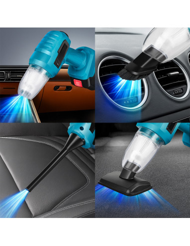 Aspiradora Coche Inalámbrica/Soplador Batería...