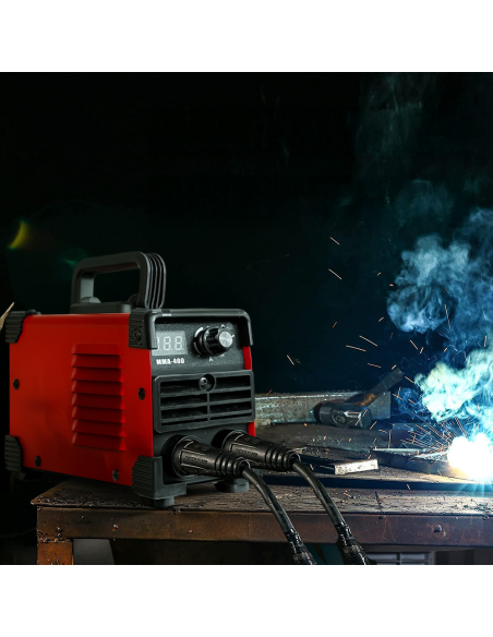 Mini Inversor de Soldadura 400A Amoladora Angular Flex 1000W de Electrodo
