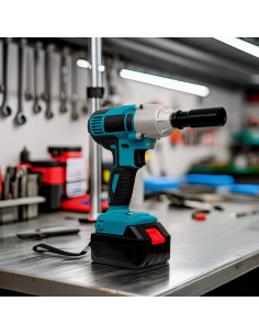 Atornillador Inalámbrico 72V Brushless, Doble Batería,... 2