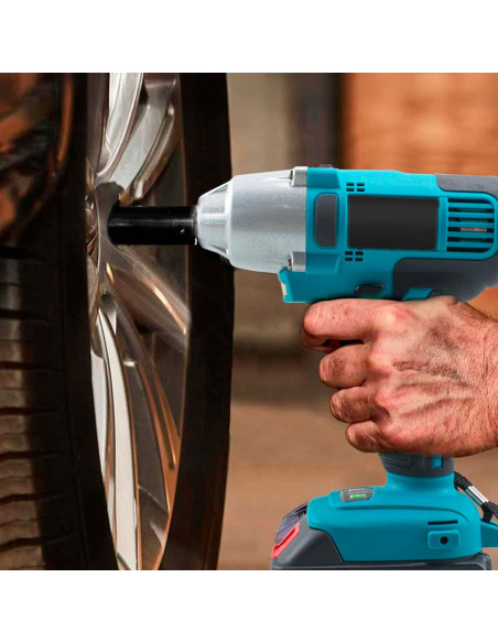 Atornillador Inalámbrico 72V Brushless, Doble Batería, Impacto.