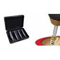 Kit de 4 extractores de tornillos partidos o dañados (Sacatornillos)