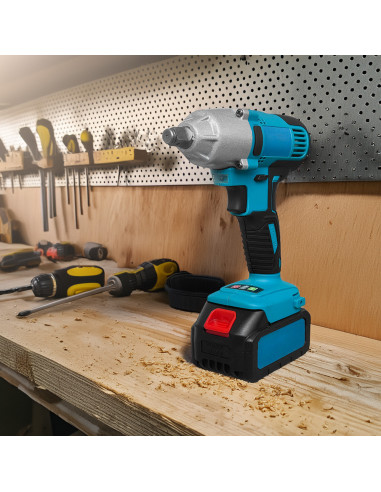 Kit Atornillador Taladro Amoladora Inalámbrica...