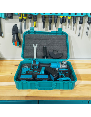 Kit Atornillador Taladro Amoladora Inalámbrica...