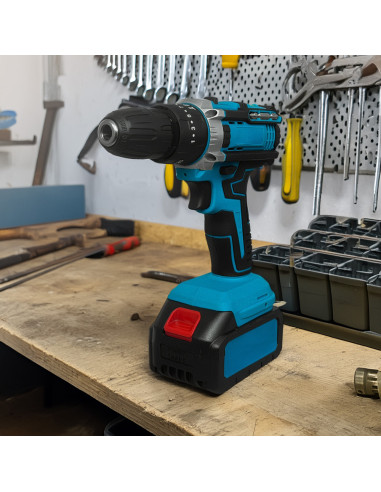 Kit Atornillador Taladro Amoladora Inalámbrica...