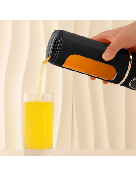 Batidora Portátil Recargable USB Inalámbrica 450ml Cuchillas de Acero