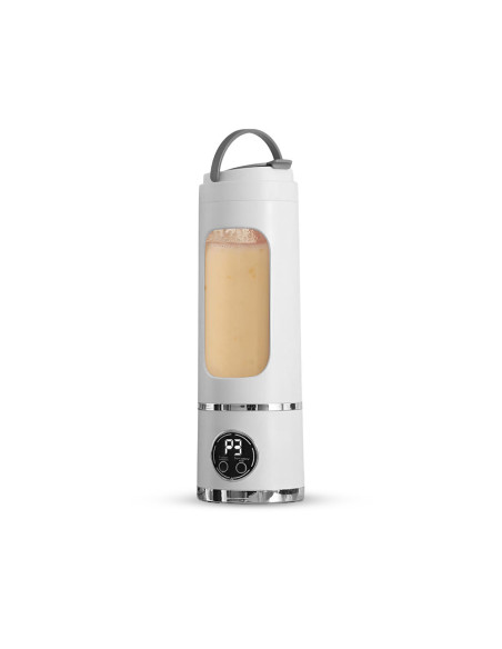 Batidora Portátil Recargable USB Inalámbrica 450ml Cuchillas de Acero