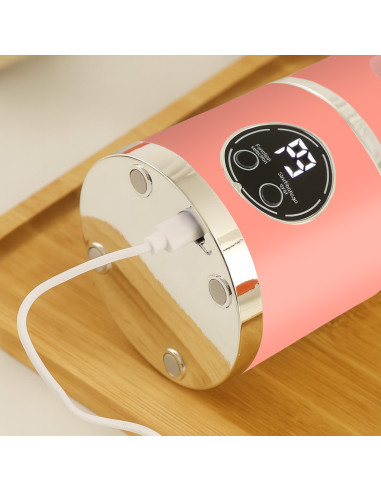 Batidora Portátil Recargable USB Inalámbrica...