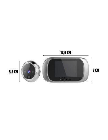 Mirilla Digital para Puerta Inalámbrica Gran...