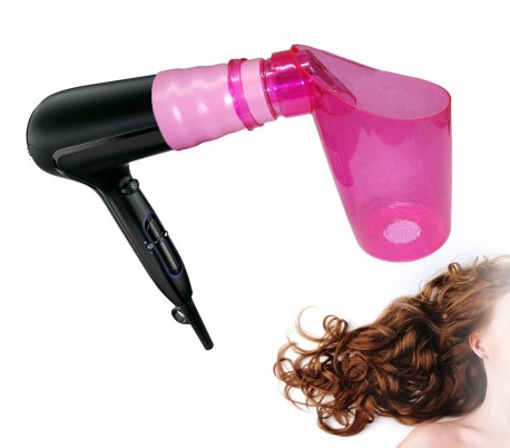 Difusor de aire rizador de pelo liso a ondulado rizado rizos en segundos