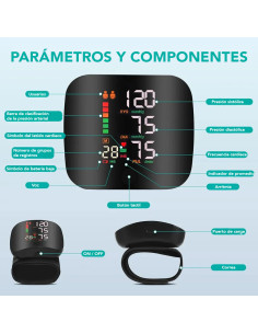 Esfigmomanómetro de Muñeca Electrónico: Presión y Pulso... 2