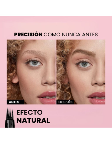 2X Lápiz de Cejas y Barba Microblading...