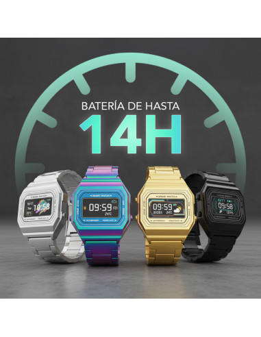 Smartwatch I6 IP68 2,4 cm, GPS, podómetro y...