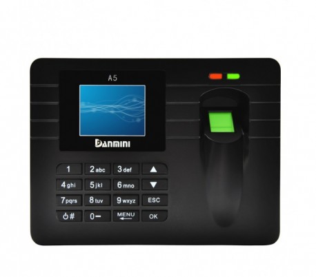 Máquina de huellas digitales, insignia biométrico